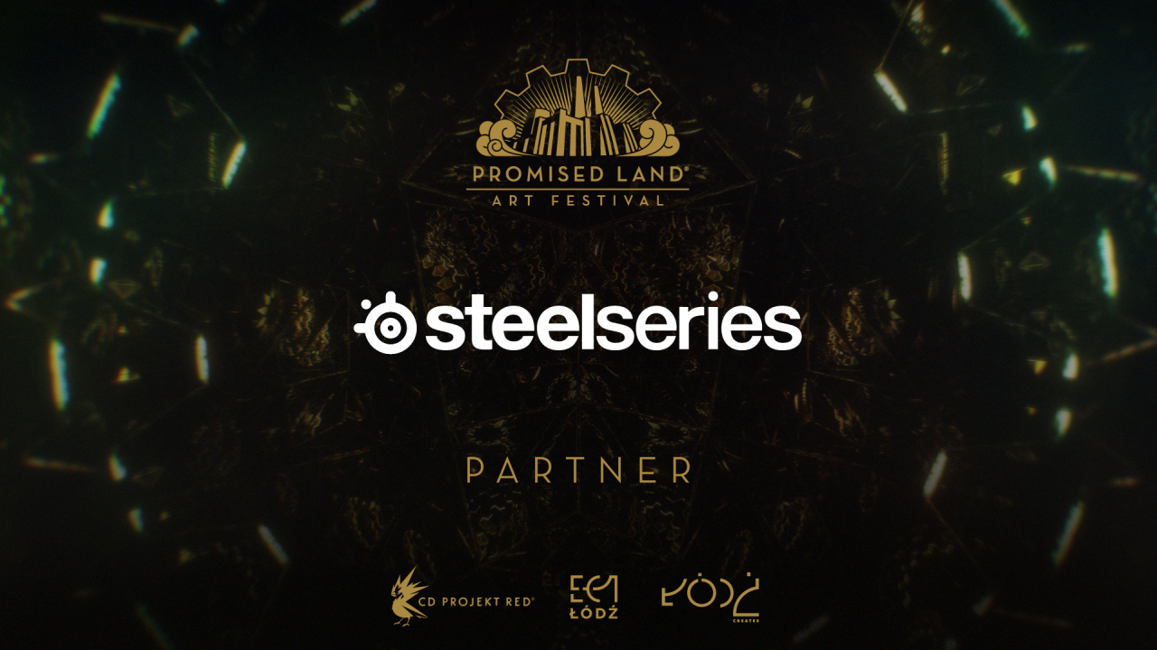 The next Promised Land Art Festival's partner is SteelSeries!